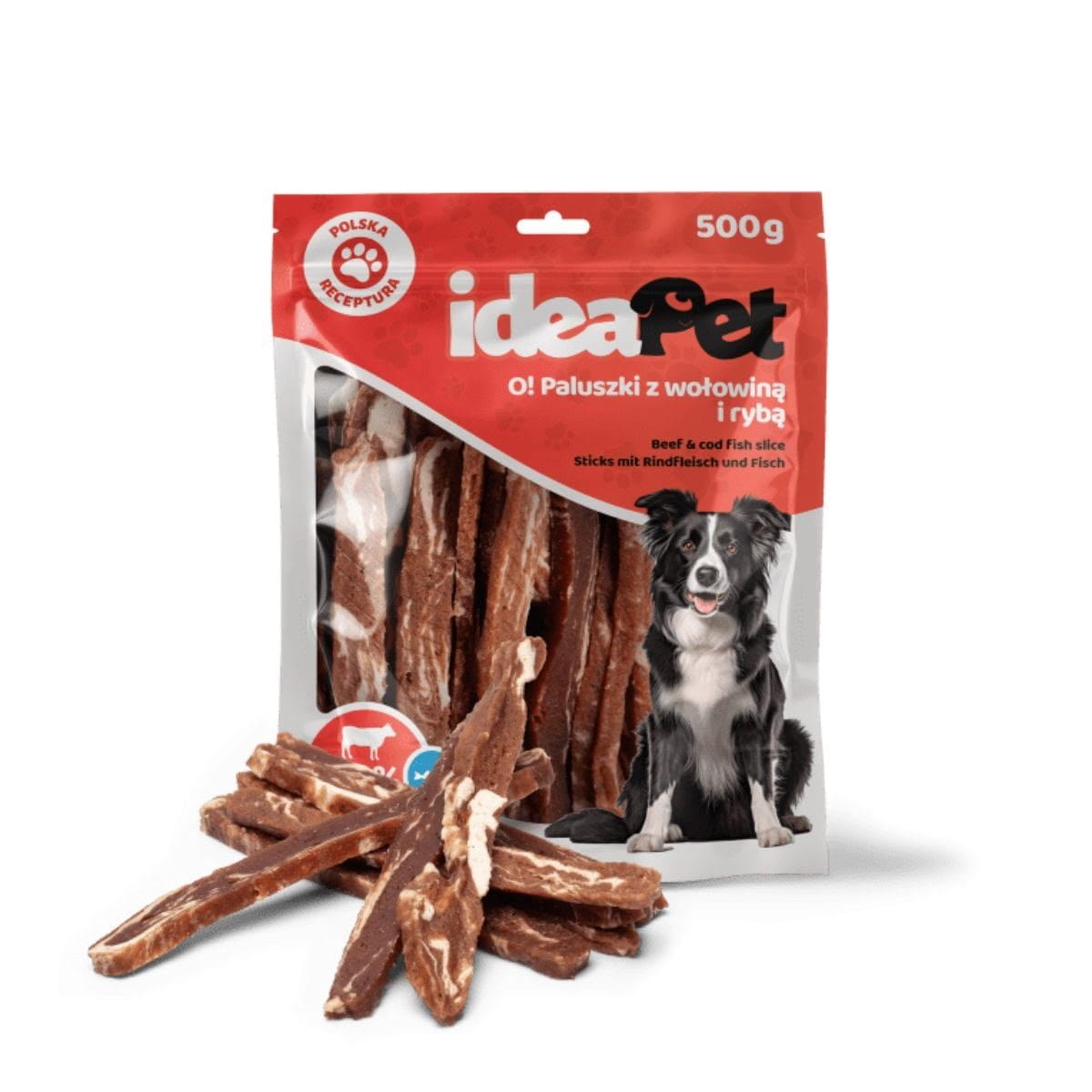 IdeaPet paluszki wołowina, ryba 500 g