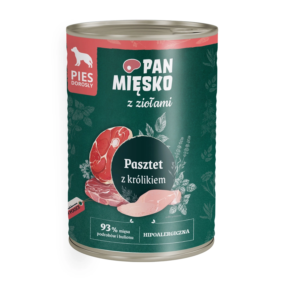 Pan Mięsko z Ziołami królik 400 g