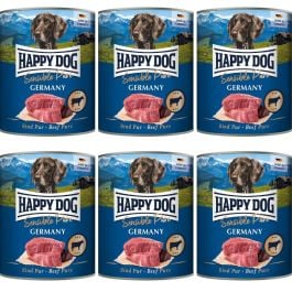 Happy Dog Sensible Pure wołowina adult 400 g × 6