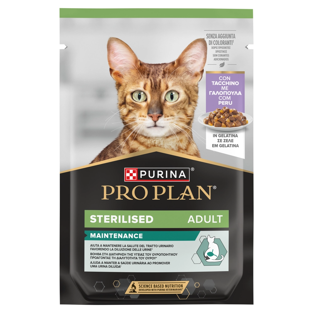 Purina Pro Plan Sterilised indyk w galaretce adult 85 g