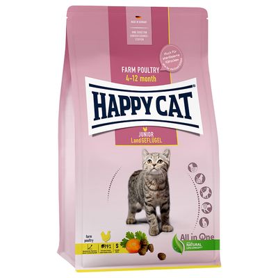 Happy Cat Supreme drób kitten 1,3 kg
