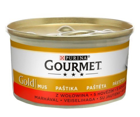 Purina Gourmet Gold wołowina 85 g