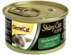 GimCat Light jagnięcina, kurczak w galaretce adult 70 g