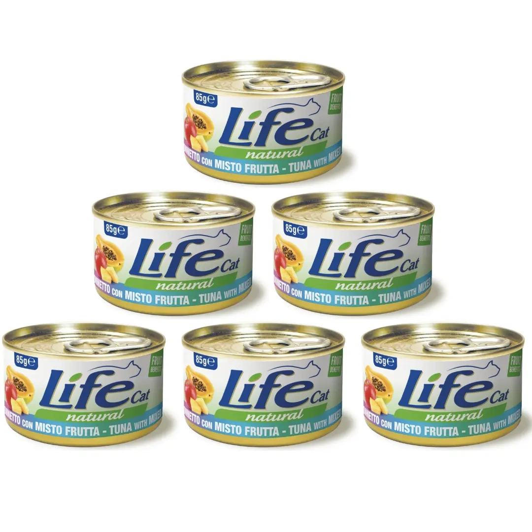 Life Cat Natural tuńczyk 85 g × 6