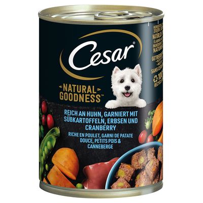 Cesar Natural Goodness kurczak adult 400 g × 6