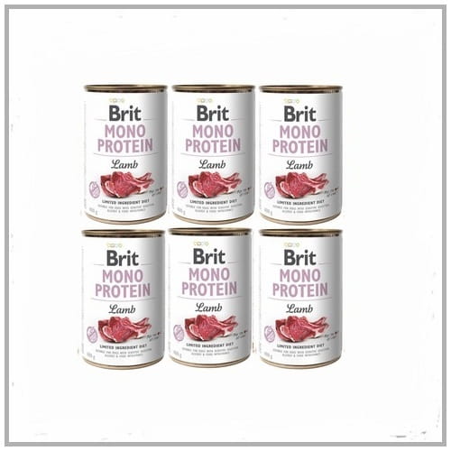 Brit Mono Protein jagnięcina 400 g × 6