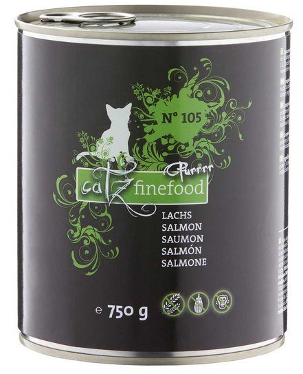 Catz Finefood Purrrr łosoś w bulionie 750 g
