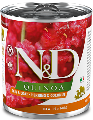 Farmina N&D Quinoa Skin & Coat śledź adult 285 g