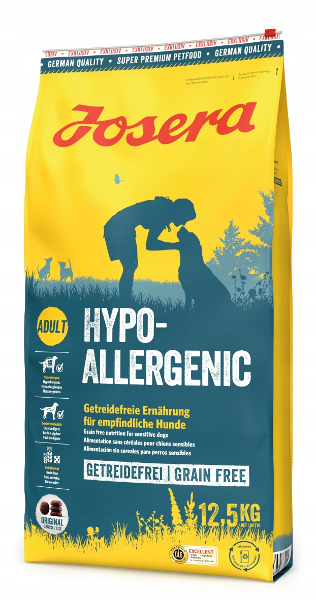 Josera Hypoallergenic owady adult 12,5 kg