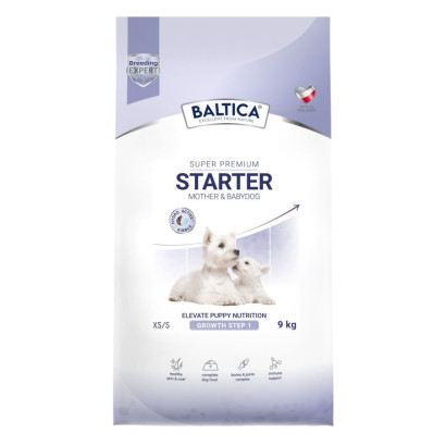 Baltica Breeding Expert Puppy Starter cielęcina, jagnięcina junior małe rasy 9 kg