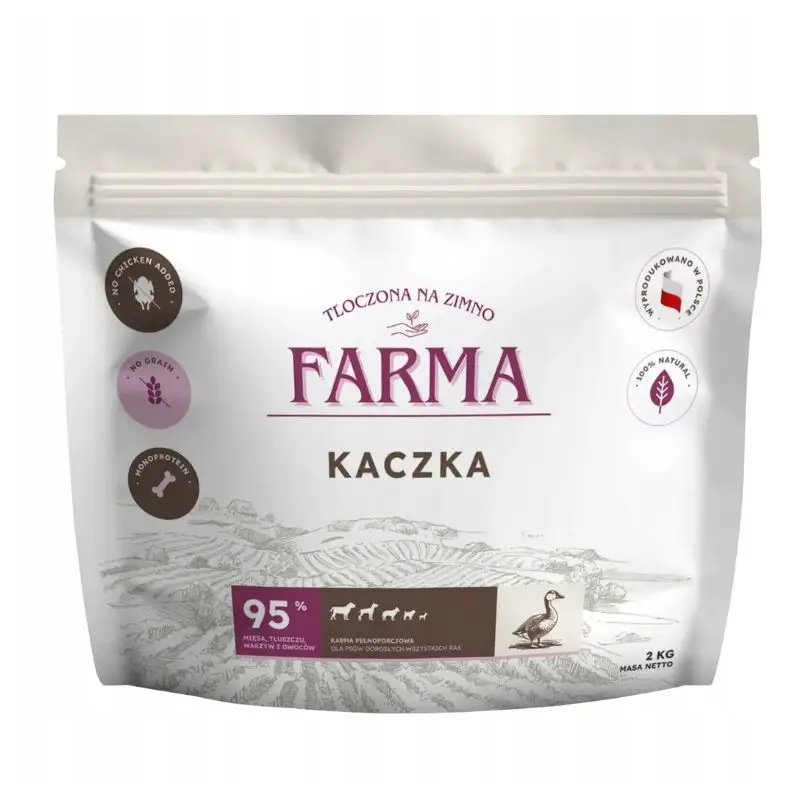 Farma kaczka senior duże rasy 2 kg