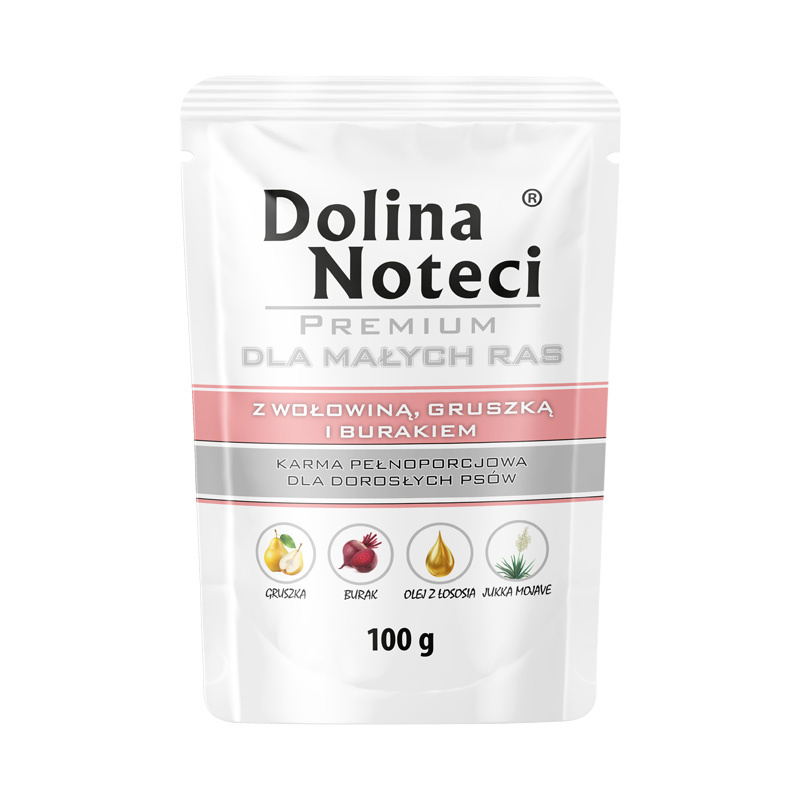 Dolina Noteci Premium wołowina małe rasy 100 g