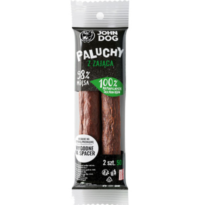 John Dog Paluch Premium zając 25 g × 2