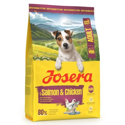 Josera Mini kurczak, łosoś adult małe rasy 900 g