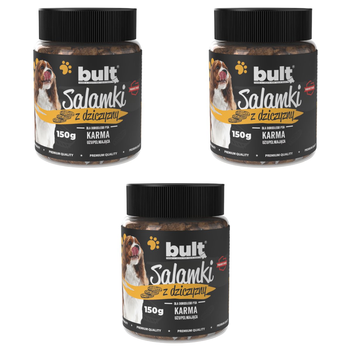 Bult Salamki dziczyzna 150 g × 3