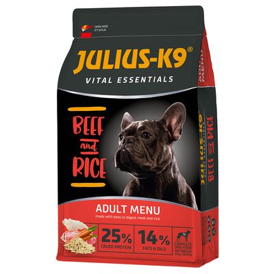 Julius-K9 High Premium Vital Essentials wołowina 12 kg × 2