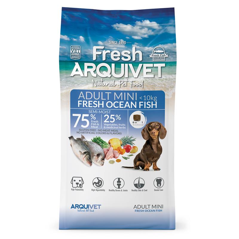 Arquivet Fresh ryba oceaniczna adult małe rasy 1 kg