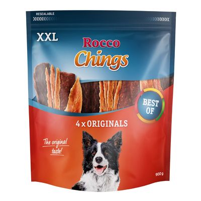 Rocco Chings XXL cielęcina, kaczka, kurczak, wołowina 225 g × 4
