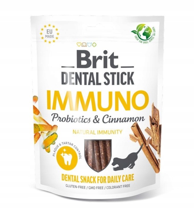 Brit Dental Stick Immuno cynamon