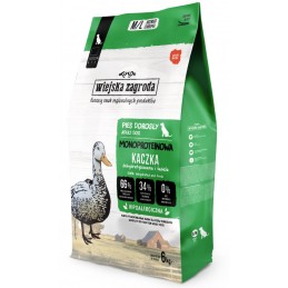 Wiejska Zagroda Monoprotein kaczka adult średnie i duże rasy 12 kg