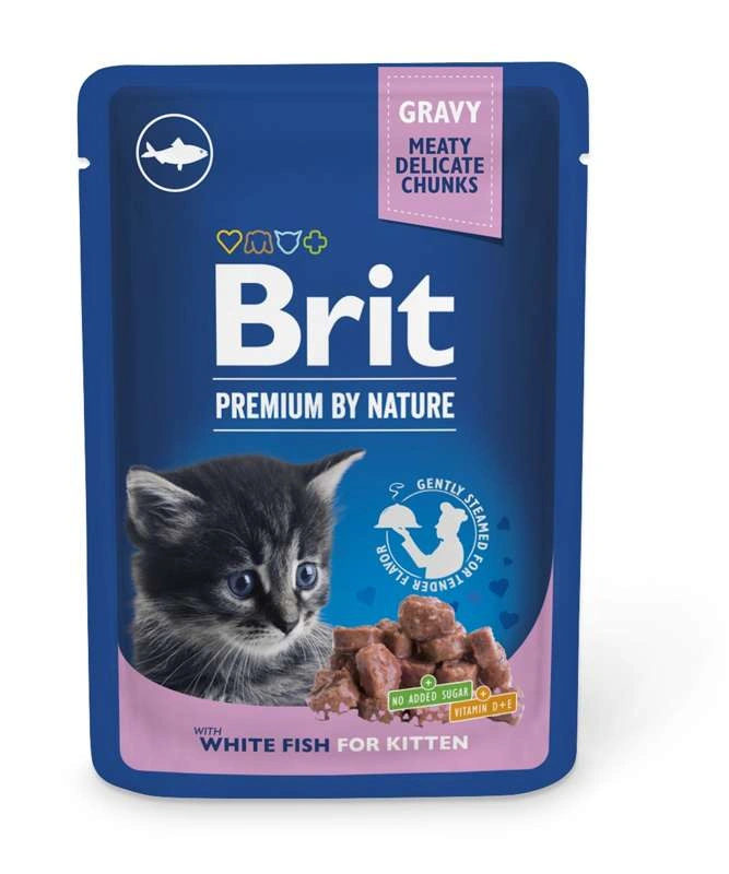 Brit ryby w sosie kitten 100 g
