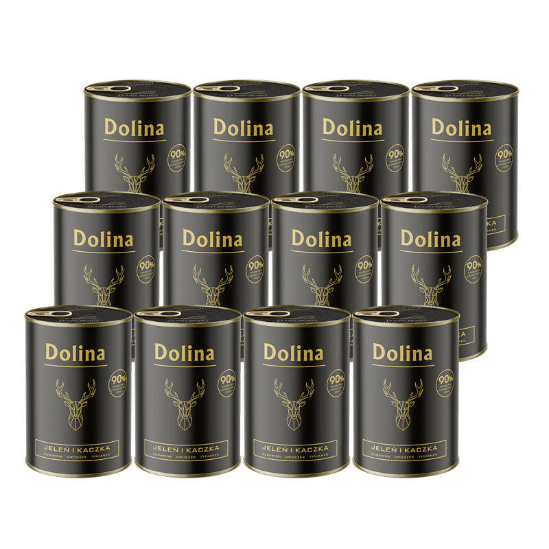Dolina Noteci jeleń, kaczka adult 400 g × 12
