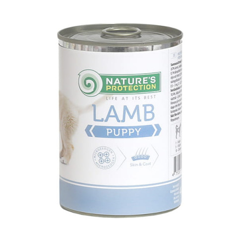 Nature's Protection jagnięcina puppy 400 g
