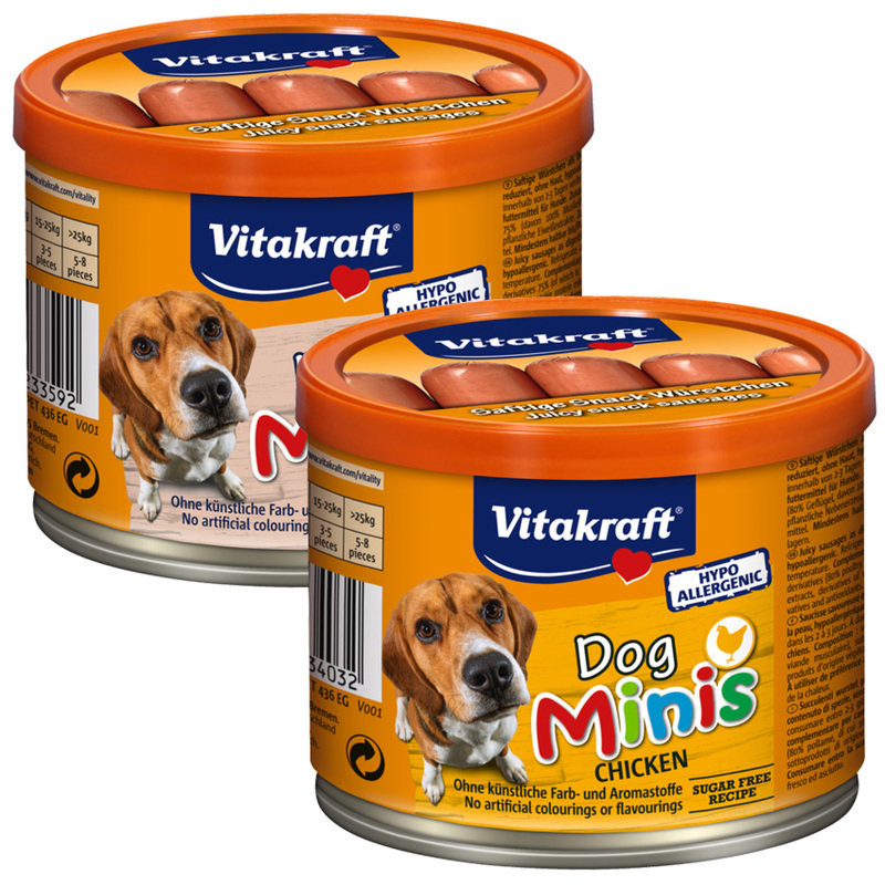 Vitakraft Dog Minis parówki 120 g