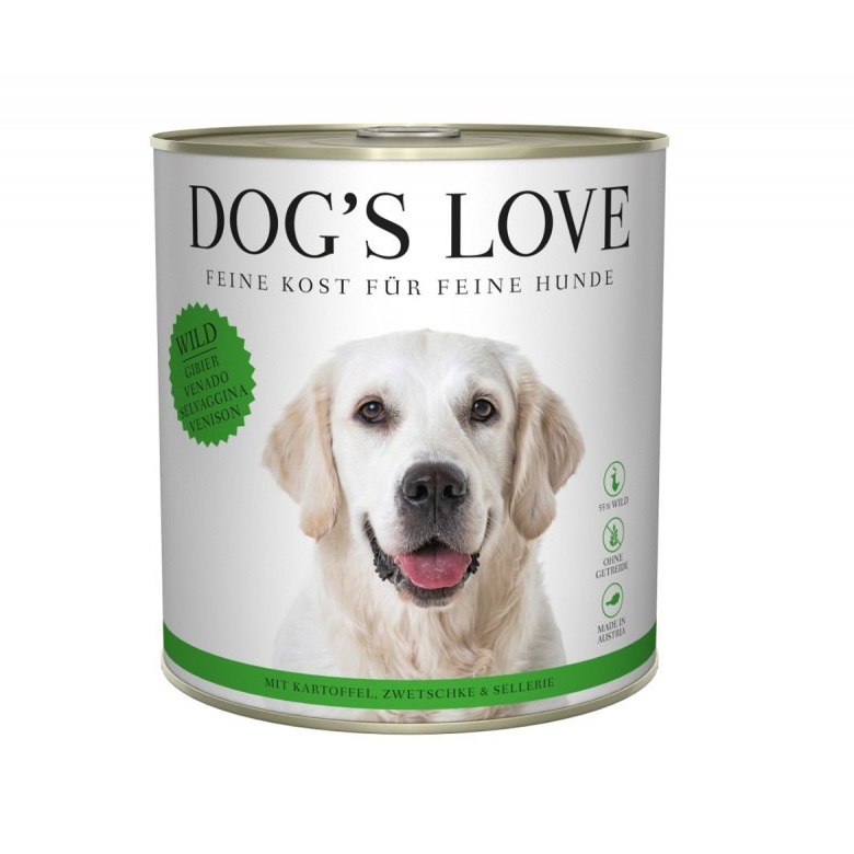 Dog's Love Wild dziczyzna adult 800 g