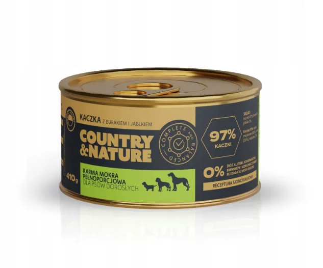 Dr PetCare Country & Nature kaczka adult 410 g