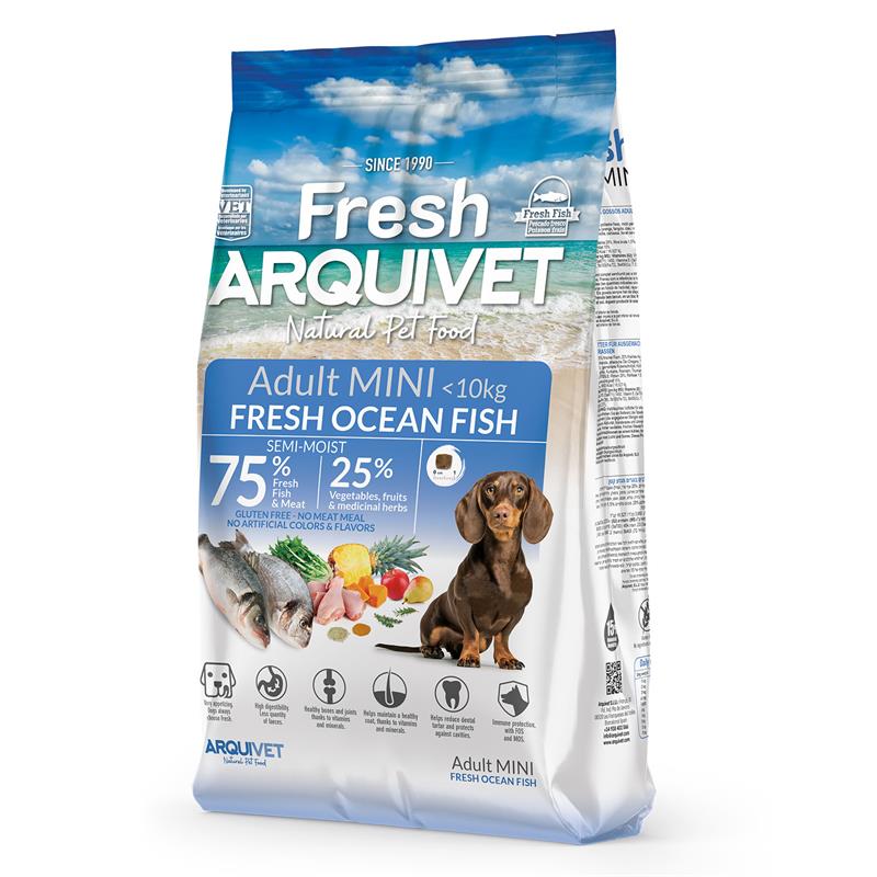 Arquivet Fresh Mini ryba oceaniczna adult małe rasy 2,5 kg