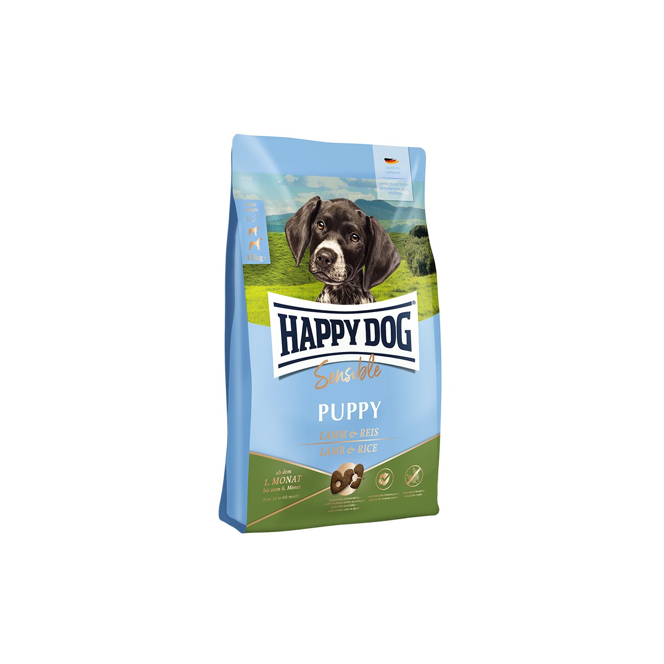 Happy Dog Sensible jagnięcina z ryżem junior 1 kg
