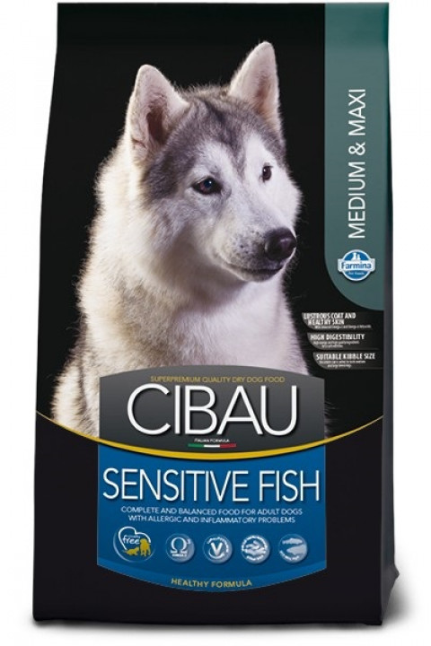 Farmina Cibau Sensitive ryba adult średnie i duże rasy 14 kg