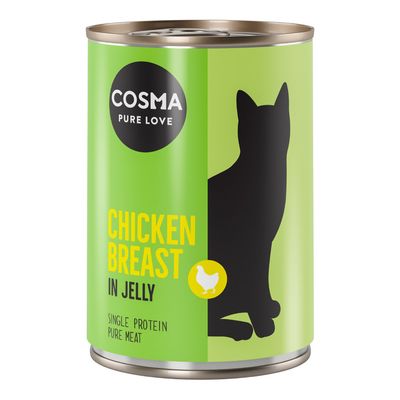 Cosma Original Indoor kurczak w galaretce 400 g × 12