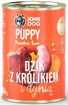 John Dog Pumpkin Line dzik, królik puppy 400 g