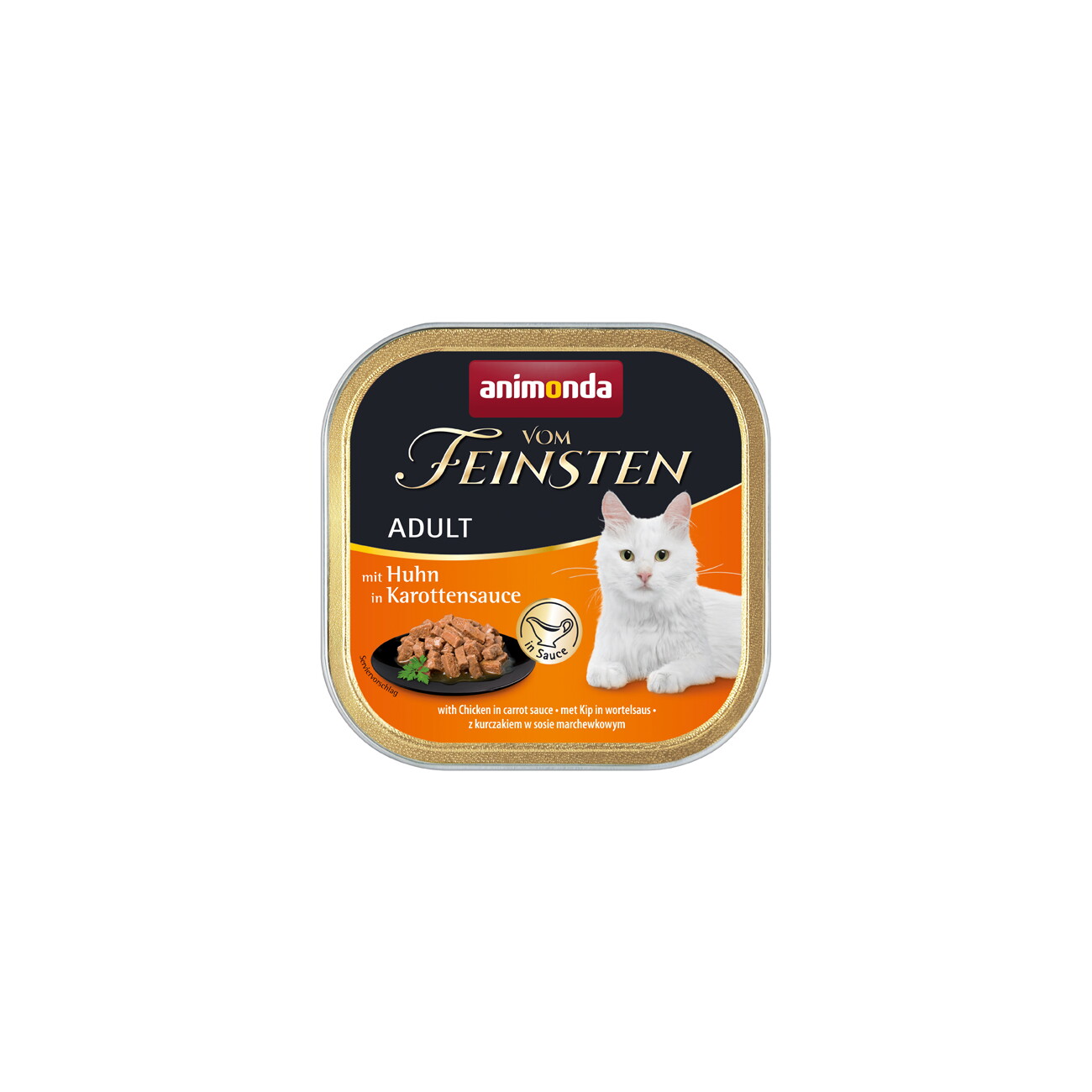 Animonda Vom Feinsten kurczak w sosie adult 100 g × 32