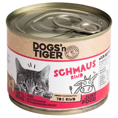 Dogs'n Tiger wołowina adult 200 g × 6