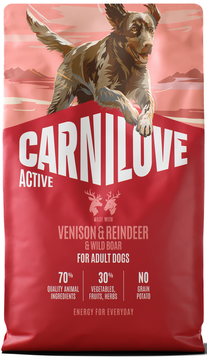 Carnilove Active dziczyzna, renifer adult 4 kg
