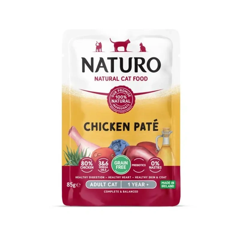 Naturo Grain Free kurczak pasztet adult 85 g