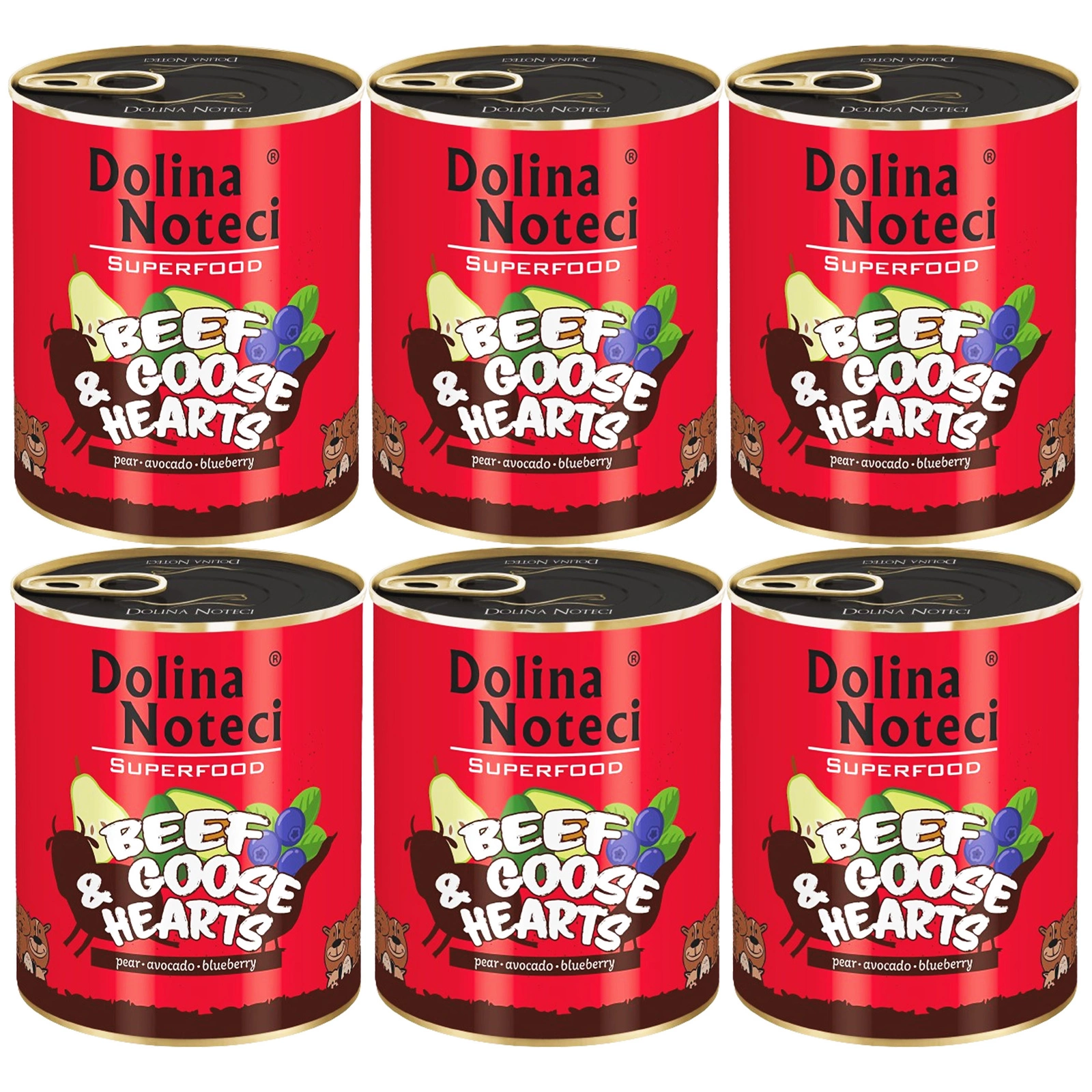 Dolina Noteci Superfood wołowina 800 g × 6