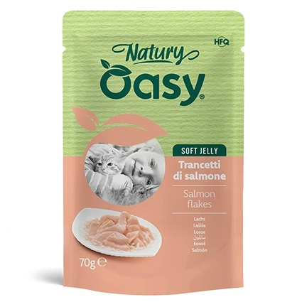 Oasy Cat Natury łosoś w galaretce 70 g
