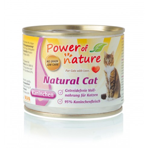 Power Of Nature Natural Cat królik 400 g