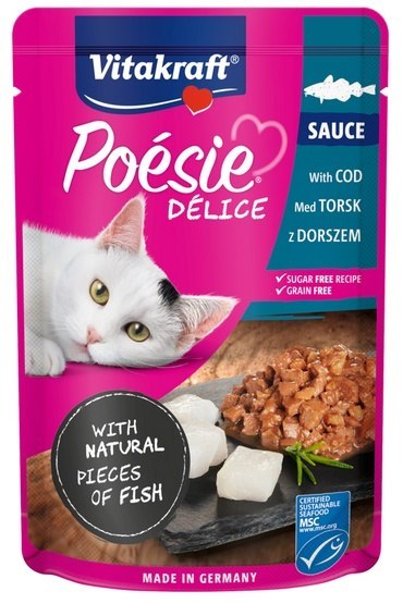 Vitakraft Poesie Deli Sauce dorsz 85 g