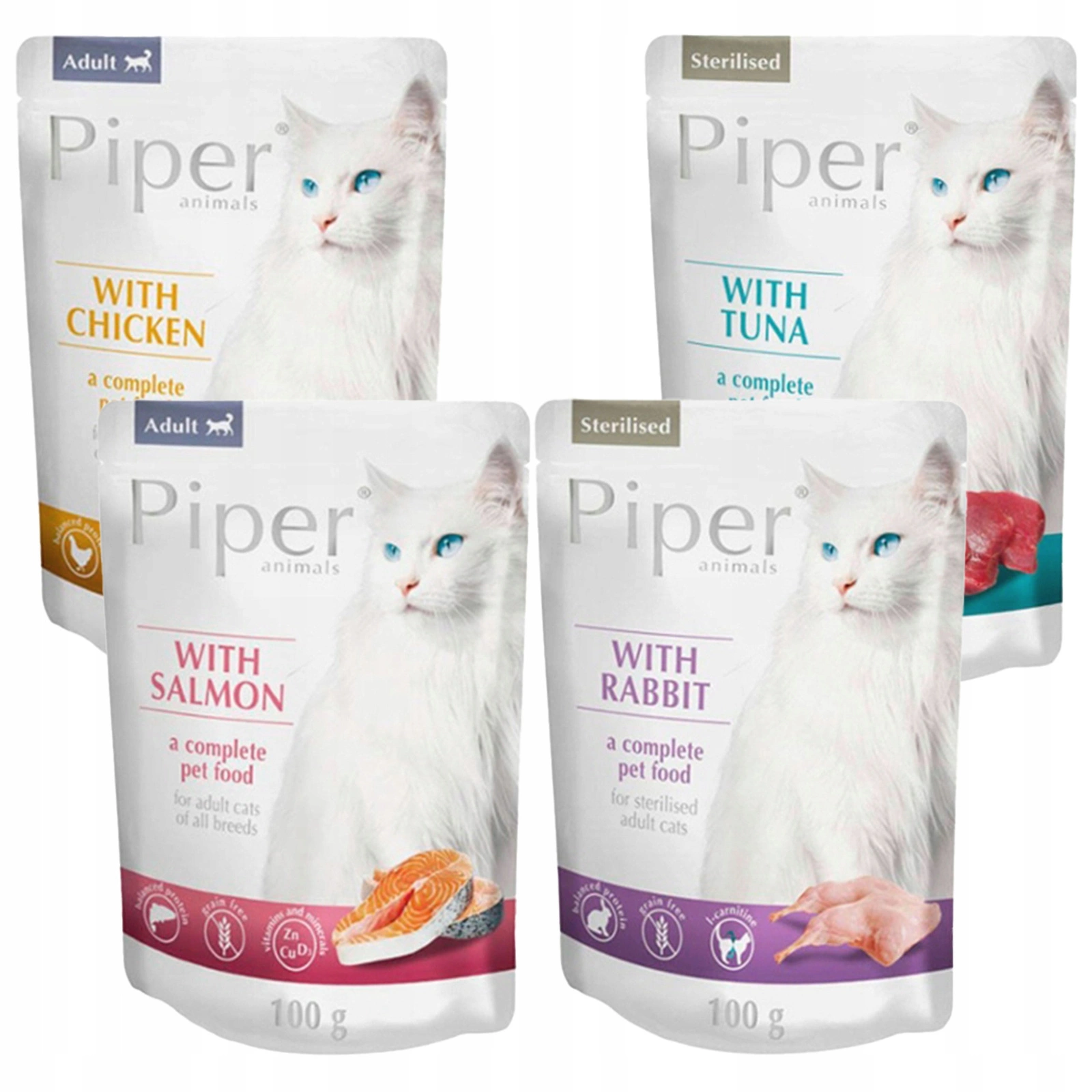Dolina Noteci Piper mix smaków 100 g × 4