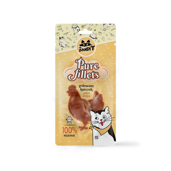 Mr. Bandit Pure Fillets kurczak kawałki 30 g