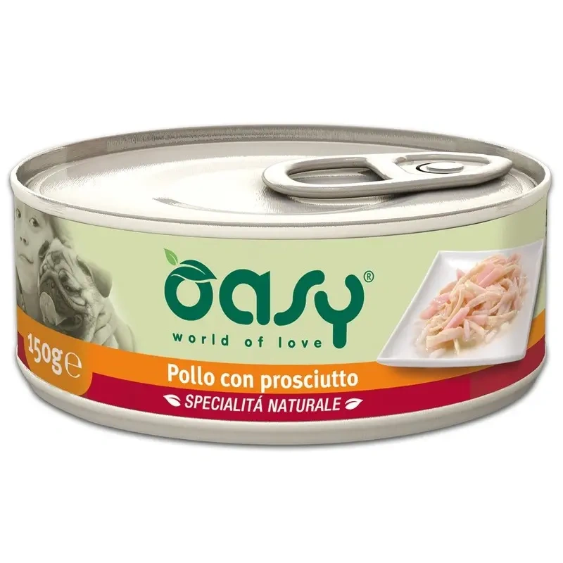 Oasy kurczak, szynka adult 150 g