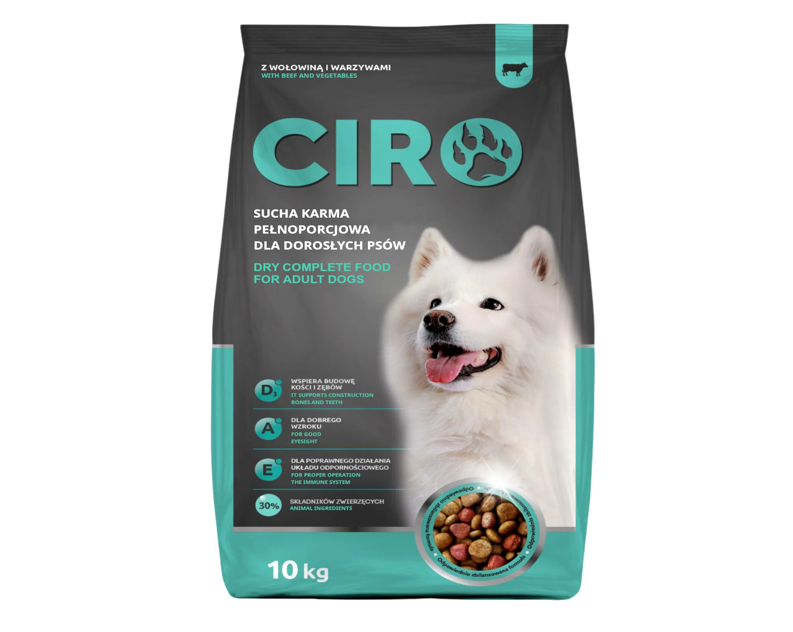 Ciro wołowina adult 10 kg