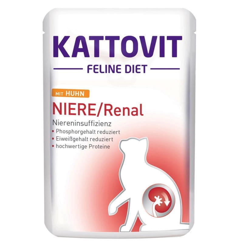 Kattovit Feline Diet Renal kurczak 85 g