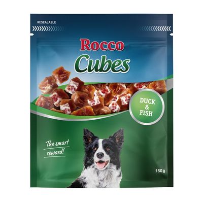 Rocco Cubes kaczka, ryba 150 g