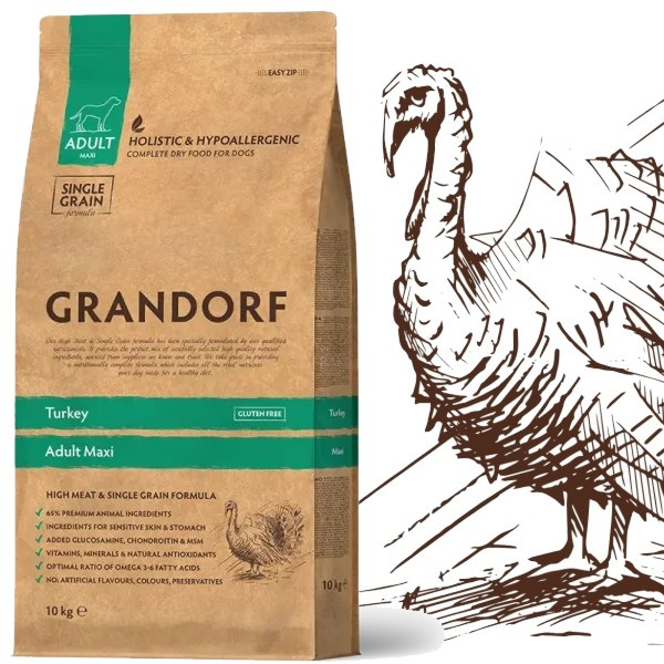 Grandorf indyk adult duże rasy 10 kg